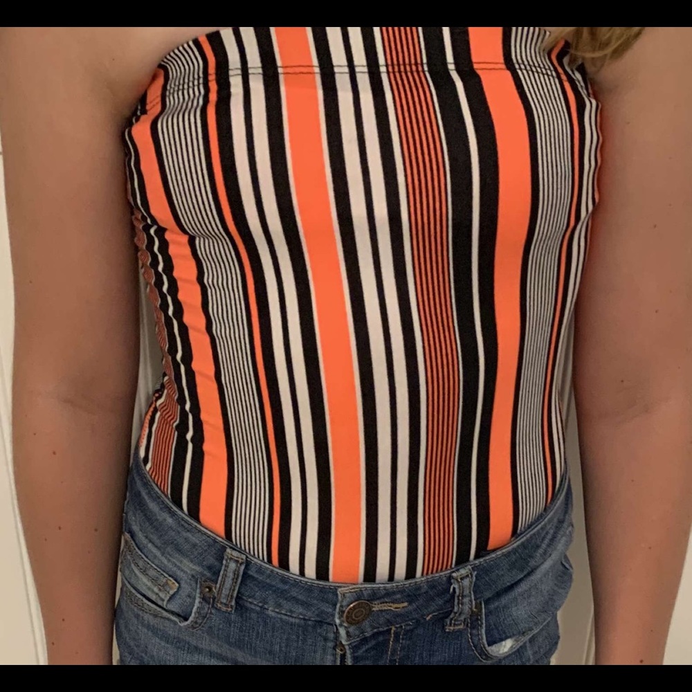 Strapless bodysuit